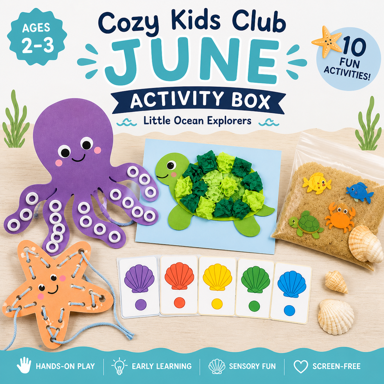 June Toddler Activity Box